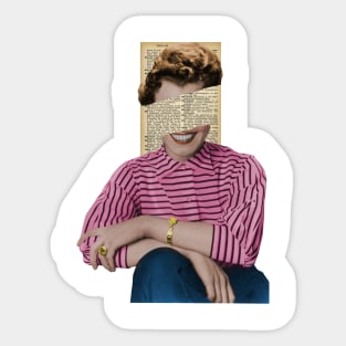 Read me like a book Sticker